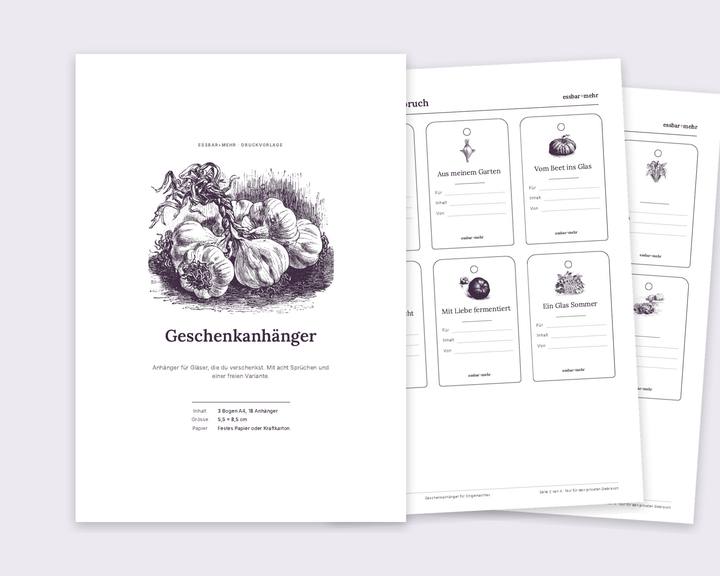 Vorschau: Geschenkanhänger